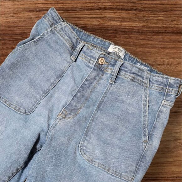 Kensie Savannah High Rise Flare Stretch Jeans - Picture 3 of 8